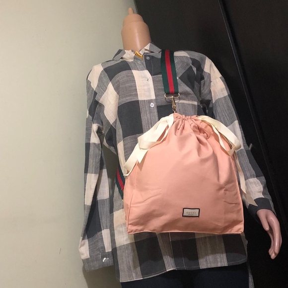 Gucci drawstring bag in to Sling bag converted in to Crossbody Bag with … - Picture 6 of 7